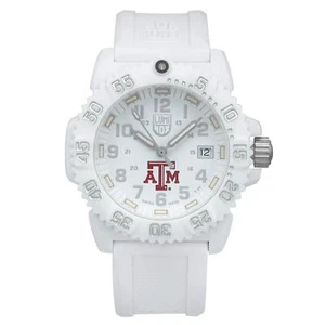 Luminox Marineblau Siegel Colormark Texas A&M weißes Zifferblatt Unisex Uhr XS.7057.WO.TAM - Bild 1 von 4