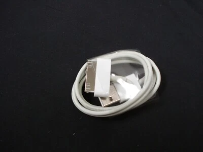New Genuine Original APPLE 30 pins USB Sync Charge Cable for iPhone 3G 3GS 4 4S  - Image 1 of 3