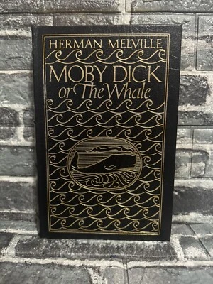 Moby Dick or The Whale by Herman Melville Easton Press 100 Leather Bound 1977 - Image 1 of 4
