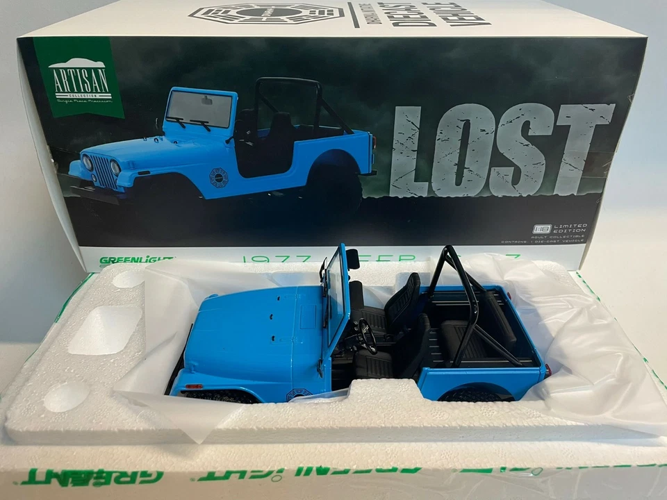 Jeep Cj-7 Dharma 1977 Serie TV perso (2004-2010) Blu 1 18 Greenlight