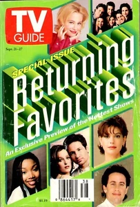 TV Guide Special Issue Returning Favorites September 1996 - Picture 1 of 4