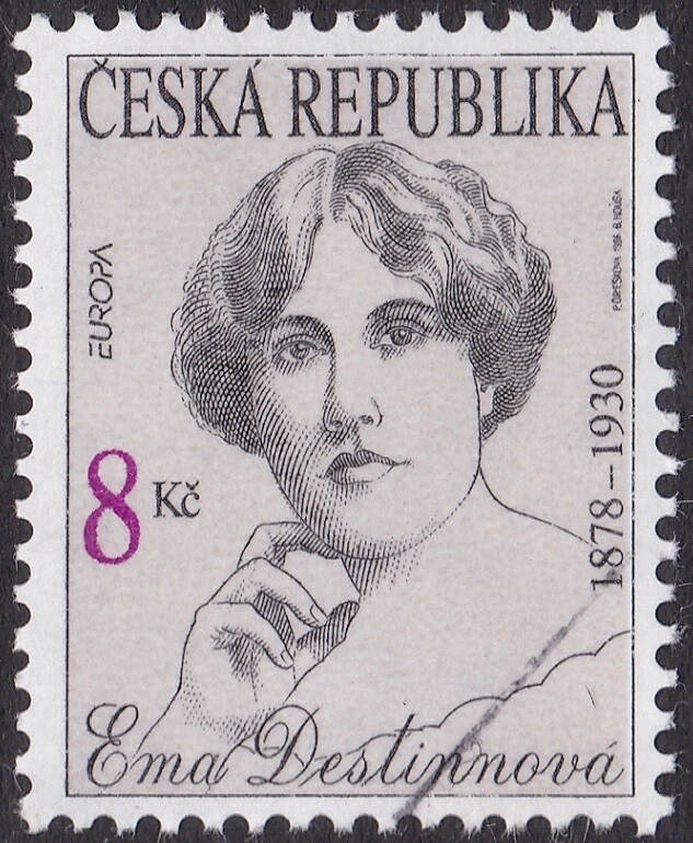 Espécime, Tchecoslováquia Sc2985 Singer Ema Destinnova (1878-1930) - Imagem 1 de 1