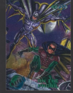 Batman Forever Metal #94 On the Prowl 1995 DC FLEER - Picture 1 of 2