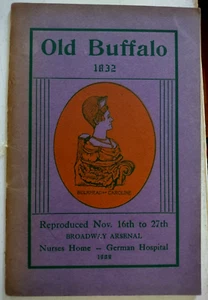 Old Buffalo NY 1832 German Hospital Nurses Home 1909 Program Illustrated History - Bild 1 von 8