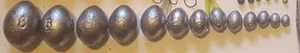 3 oz Egg fishing sinkers 50 pack - Picture 1 of 1