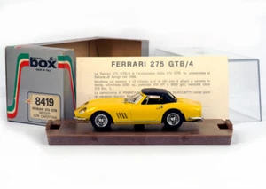 MODEL BOX 8419 1:43 1/43 FERRARI 275 GTB SPYDER CON CAPOTTINA - Picture 1 of 3