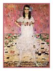 Symbolist Artist Klimts Portrait Of Mada Primavesi Counted Cross Stitch Pattern