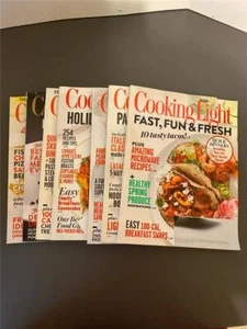 Cooking Light Cookbook Magazine, Lot of 7 Issues from 2012 - 2013 - Picture 1 of 1