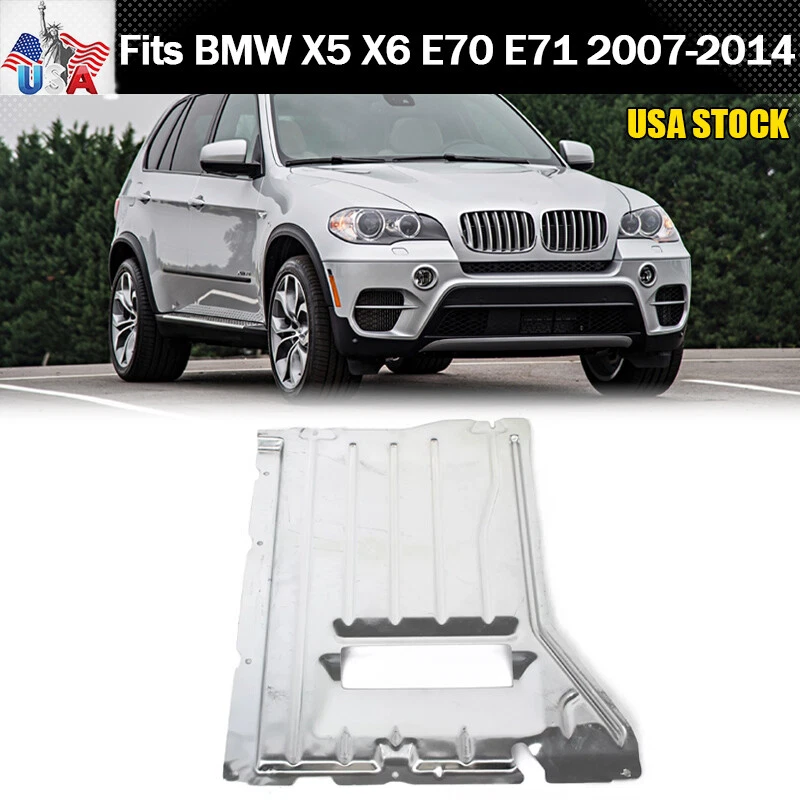 51757158386 Center Underbody Shield Panel/Liner For BMW X5 X6 E70 E71 2007-2014 - Imagem 1 de 4