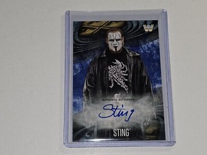 2017 Topps WWE Sting Auto /50