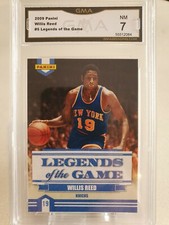 2009-10 PANINI WILLIS REED LEGENDS OF THE GAME #5. GMA 7
