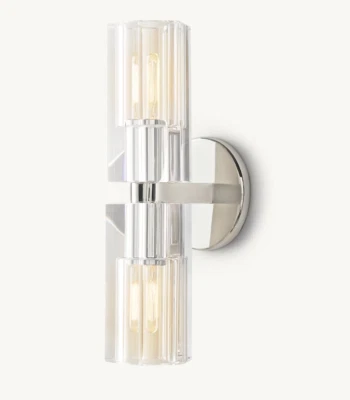 Restoration Hardware Arcachon Linear Wall Sconce Polished Nickel - Изображение 1 из 3