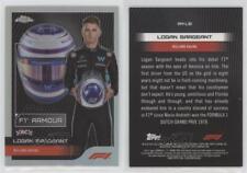 2023 Topps Chrome Formula 1 F1 Armour /50 Logan Sargeant #AM-LSI Rookie RC