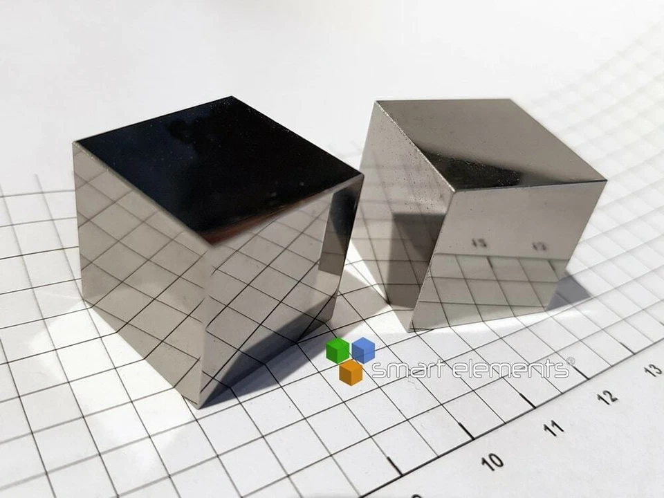 Big TUNGSTEN precision density cube 10 cm3 - 192g