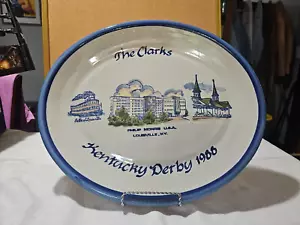 Large Louisville Stoneware Kentucky Derby 88, Clark's, Philip Morris, Belle. - Picture 1 of 8