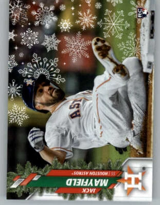 2020 Topps Walmart Holiday #HW100 Jack Mayfield RC (ref 146761) - Image 1 of 2