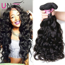 UNice Hair Malaysian Natural Wave Human Hair Extensions 3 Bundles Hair Weaves US