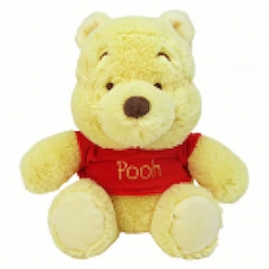 ~❤️~WINNIE THE POOH BEAR Disney Beanie Rattle Baby Soft Toy 30cms BNWT ~❤️~ - Picture 1 of 7
