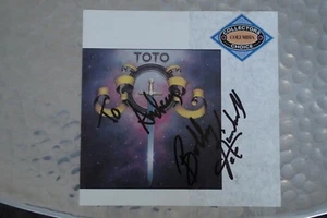 Toto - Toto CD álbum firmado / autógrafo / firmado - Imagen 1 de 2