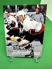 1995-96 Be A Player Autographs RC #S171 Daniel Alfredsson ROOKIE HOF'er