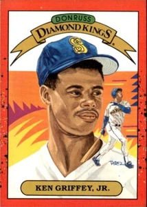 1990 Donruss #4 - Ken Griffey Jr. Diamond Kings - Picture 1 of 2