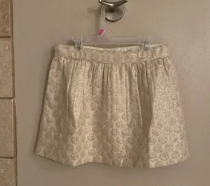 Gorgeous gapKids metalic gold Skirt Size 6 ❤️ - Picture 1 of 5