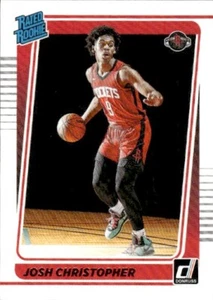 Baloncesto Donruss #250 Josh Christopher RC 2021-22 Houston Rockets - Imagen 1 de 2