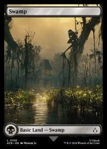 MTG SWAMP 106 FOIL EXC - PALUDE - ACR X EN - MAGIC - Picture 1 of 1