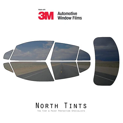 Película de vidrio tinte ventana precortada estable color 3M para Jaguar I-Pace 2021-2025 Foto 1 de 4