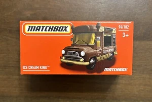 2022 Matchbox Power Grabs Ice Cream King Choco Mocha Brown - Bild 1 von 1