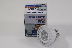 BULBRITE GU 10 BASE LED LIGHT BLUB SOFT WIHTE 3000K 120V 300 LUMENS DIMMABLE - Picture 1 of 5
