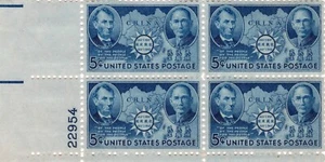 Bloque de placas Estados Unidos 904 MNH OG ¡ENVÍO GRATUITO!! - Imagen 1 de 1