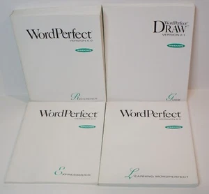Word Perfect For Windows Version 6.0 Set of 19 3.5" Floppy disks W/ Update Disk - Picture 1 of 5