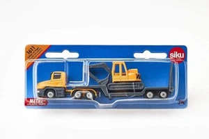 Siku 1611 Die-Cast Vehicle Low Loader with Excavator - Picture 1 of 2