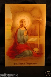 ANTIGUA POSTAL SANTA MARIA MAGDALENA . OLD SAINT MARY MAGDALENE POSTCARD CC4 - Imagen 1 de 1