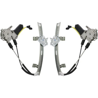 Window Regulators Set Front For 1991-1996 Mitsubishi 3000GT Dodge Stealth Foto 1 de 4