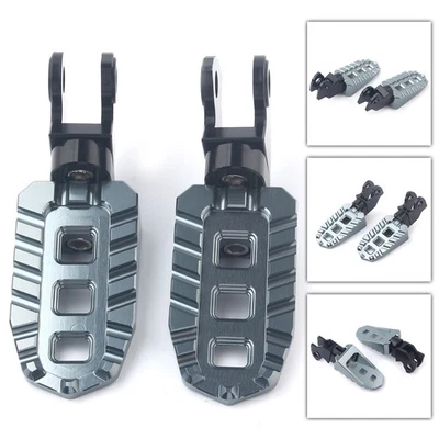 Driver Front Foot Pegs Pedals For HONDA CL250 CL300 CL500 2023-2024 Rebel Grey - Image 1 of 4