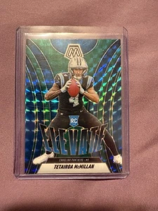 2025 Panini Mosaic - Elevate Tetairoa McMillan #6 Green Mosaic Prizm (RC) - Picture 1 of 1