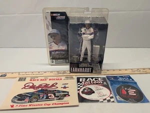 Collectible Dale Earnhardt Sr. #3 NASCAR Figure 2004 Action McFarlane & Decals - Picture 1 of 5