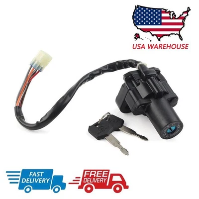 Interruptor de encendido / conjunto de bloqueo de dirección para Suzuki Hayabusa GSX1300R 1999-2023 Foto 1 de 4