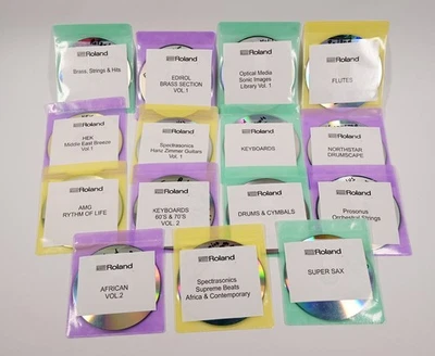 Roland S-760 SP-700 Massive Sample Library - 30 backup disks Roland 700 series - Image 1 of 2