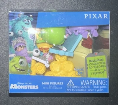 迪士尼 Pixar Critter Crate Monsters Inc 迷你玩偶全新很棒蛋糕装饰 — 第 1/4 张图片