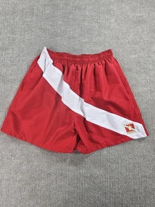 SCUBA Cozumel Badehose Shorts Herren klein rot weiß Tauchflagge Netz gefüttert Strand - Bild 1 von 10