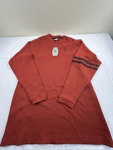 Jordan Men's Long Sleeve Thermal Waffle Knit Shirt Sz Lg (2001) Deadstock New - Picture 1 of 9