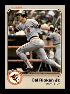 Cal Ripken Jr. #70 1983 Fleer NM Near Mint Baltimore Orioles Baseball Card MLB - Picture 1 of 3