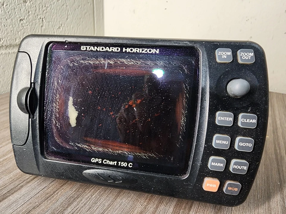 Standard Horizon CP150 C Color GPS Chart Plotter *For Parts* - Image 1 of 4
