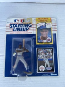 Figurina DARRYL STRAWBERRY 1990 Starting Lineup Baseball MOC e 2 carte - NY METS - Foto 1 di 6
