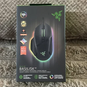 New/Sealed - Razer Basilisk V3 - Ergonomic Wired Gaming Mouse (Black) - Picture 1 of 4