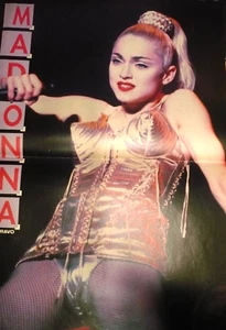 Ein Madonna Poster RS Bravo Bericht für Deine 80er Jahre Sammlung DIN A3 - Bild 1 von 1