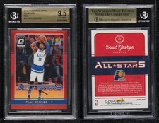 2016-17 Donruss Optic All-Stars Red Prizm /99 Paul George Drake BGS 9.5 GEM MINT